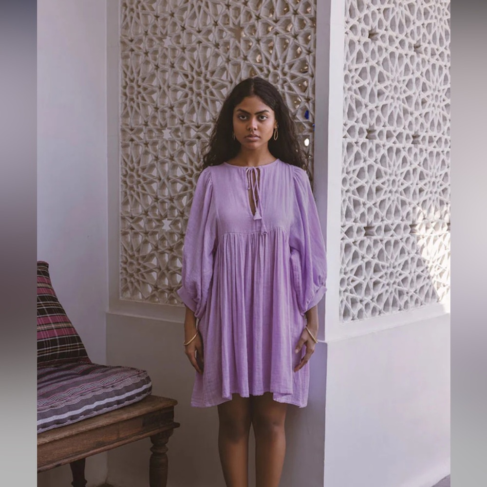 NWT Daughters of India Kyra Mini in Lilac